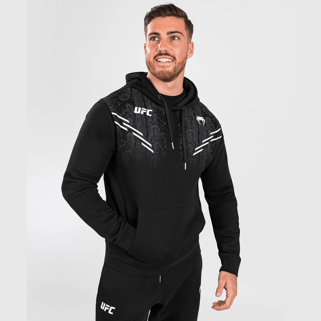 UFC Adrenaline by Venum Replica Men’s Pullover Hoodie - Black