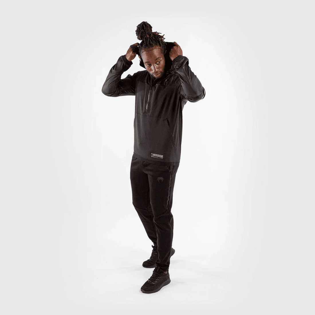 Venum Laser XT Hoodie – Black/Black