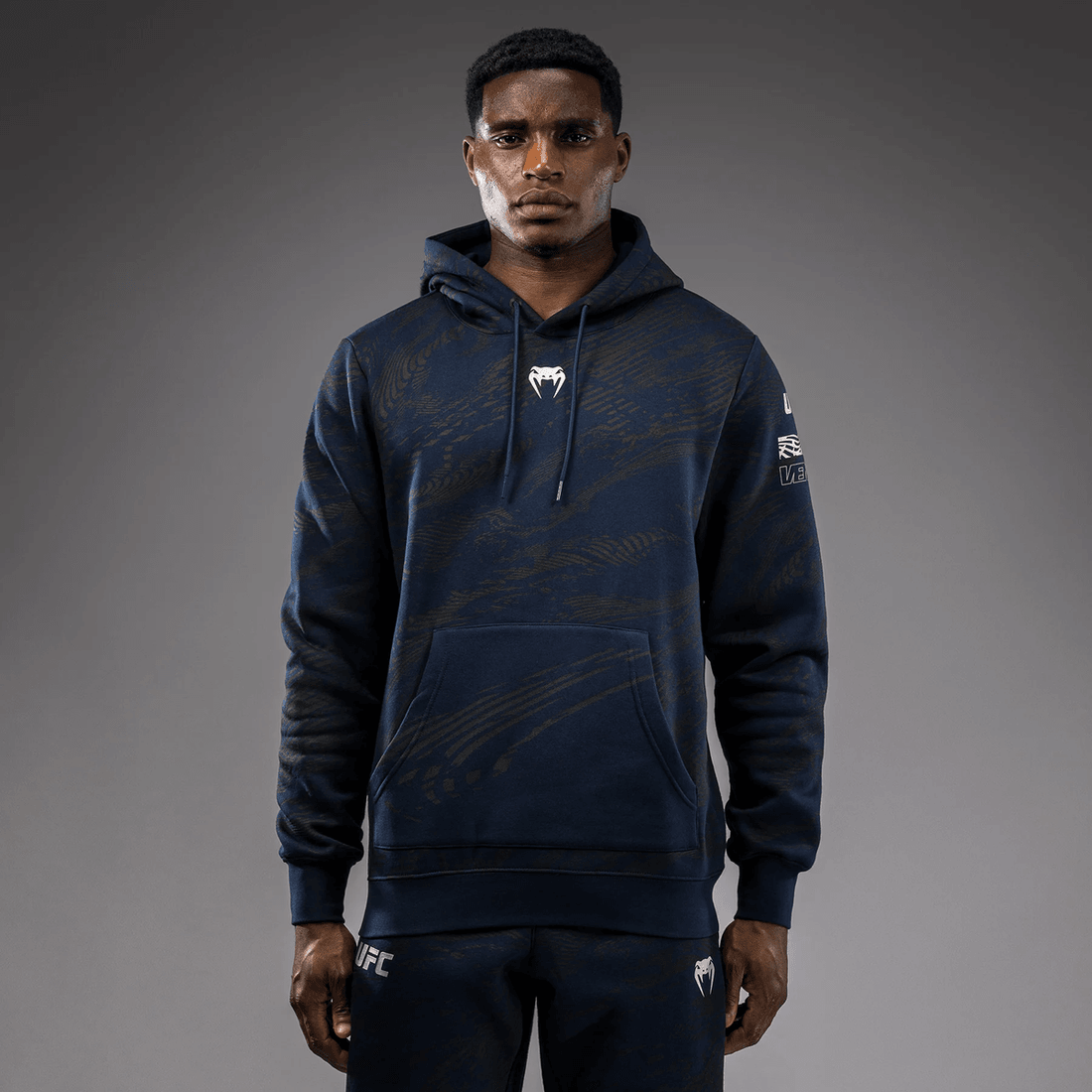 UFC Fusion by Venum Fight Week Men’s Pullover Hoodie - Oceanic Blue