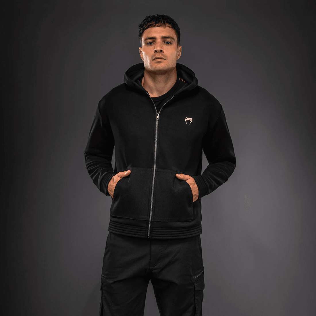 Venum Urban Gi Full Zip Hoodie - Black