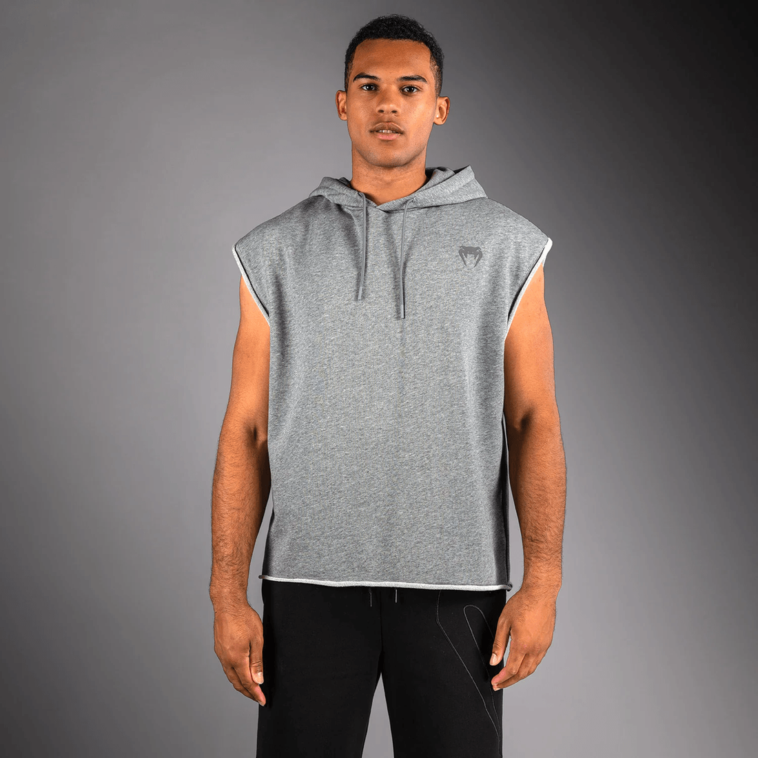 Venum Divide Sleeveless Hoodie - Heather Grey
