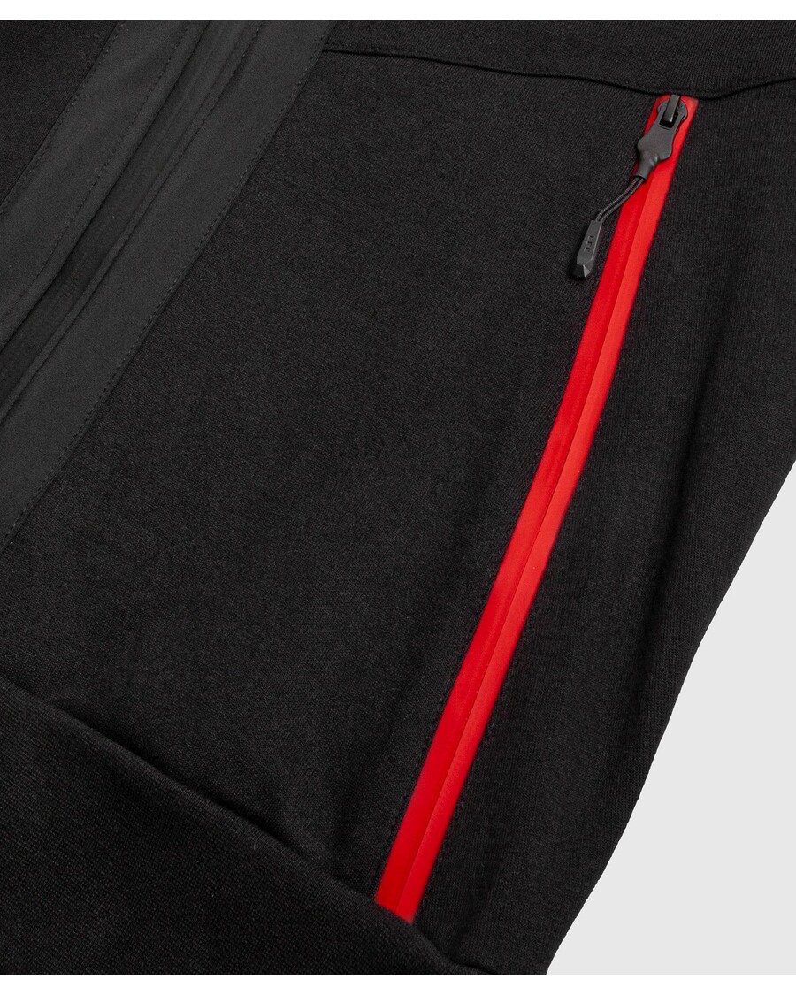 Venum Laser 2.0 Pulover S Kapuco - črno/rdeč