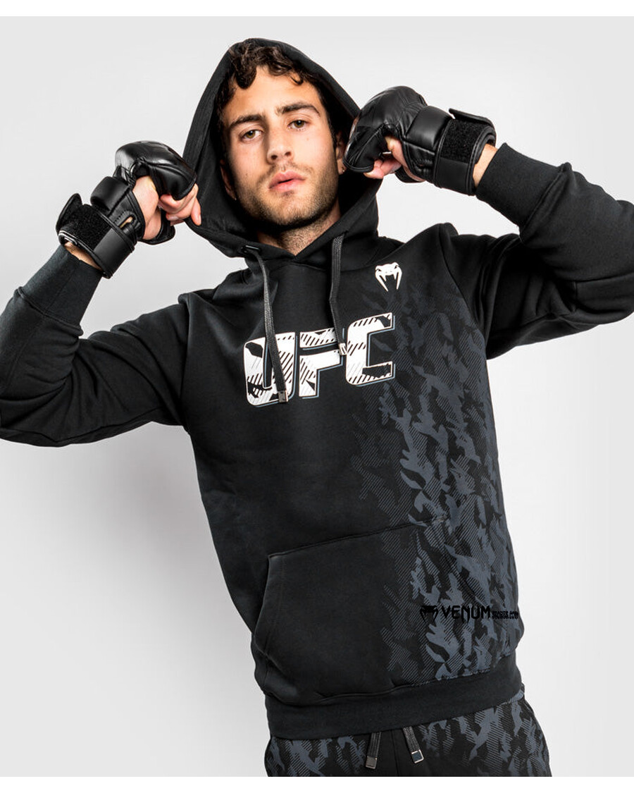 Ufc Venum Authentic Fight Week Hettegenser For Menn - Svart