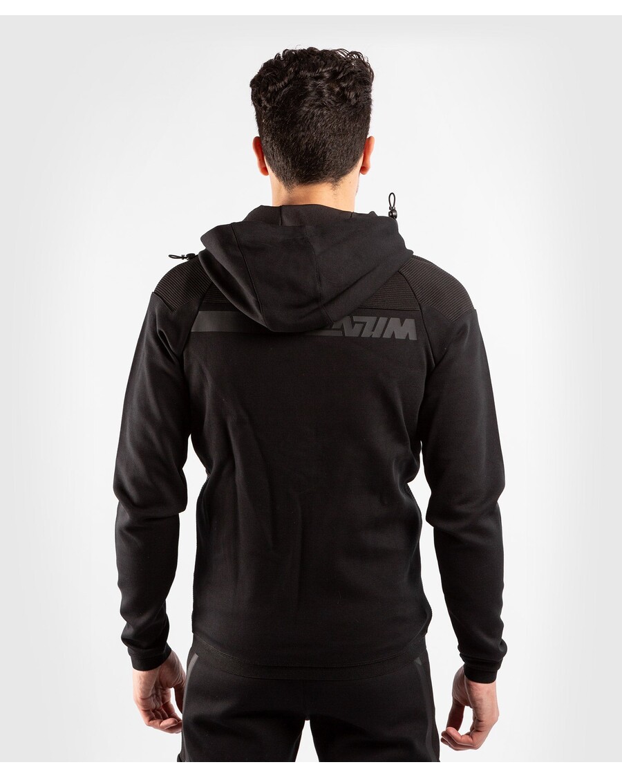 Felpa Con Cappuccio Venum Laser Evo 2.0 - Nera/nera