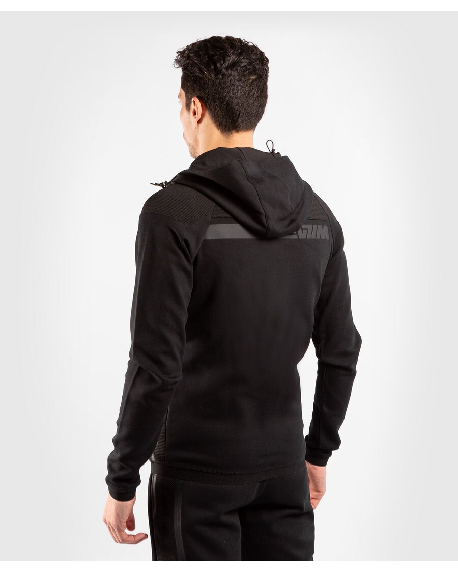 Felpa Con Cappuccio Venum Laser Evo 2.0 - Nera/nera