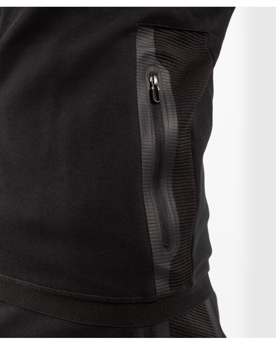 Felpa Con Cappuccio Venum Laser Evo 2.0 - Nera/nera