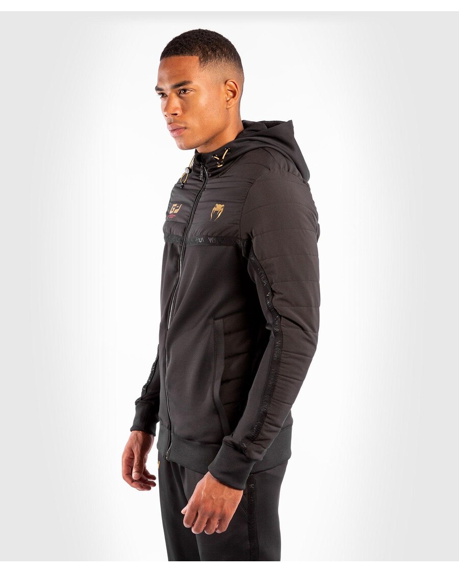 Mikina S Kapucí Venum Petrosyan 2.0 - černá/zlatá