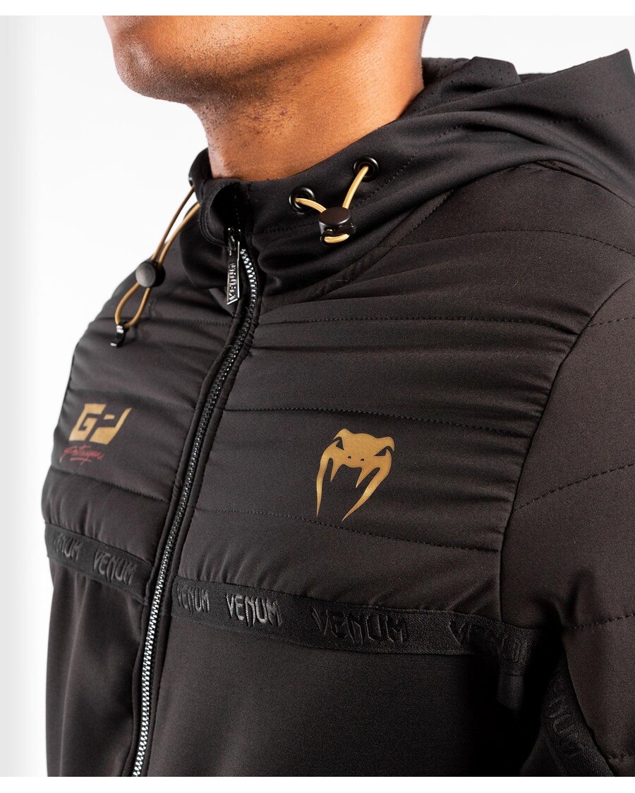 Mikina S Kapucí Venum Petrosyan 2.0 - černá/zlatá