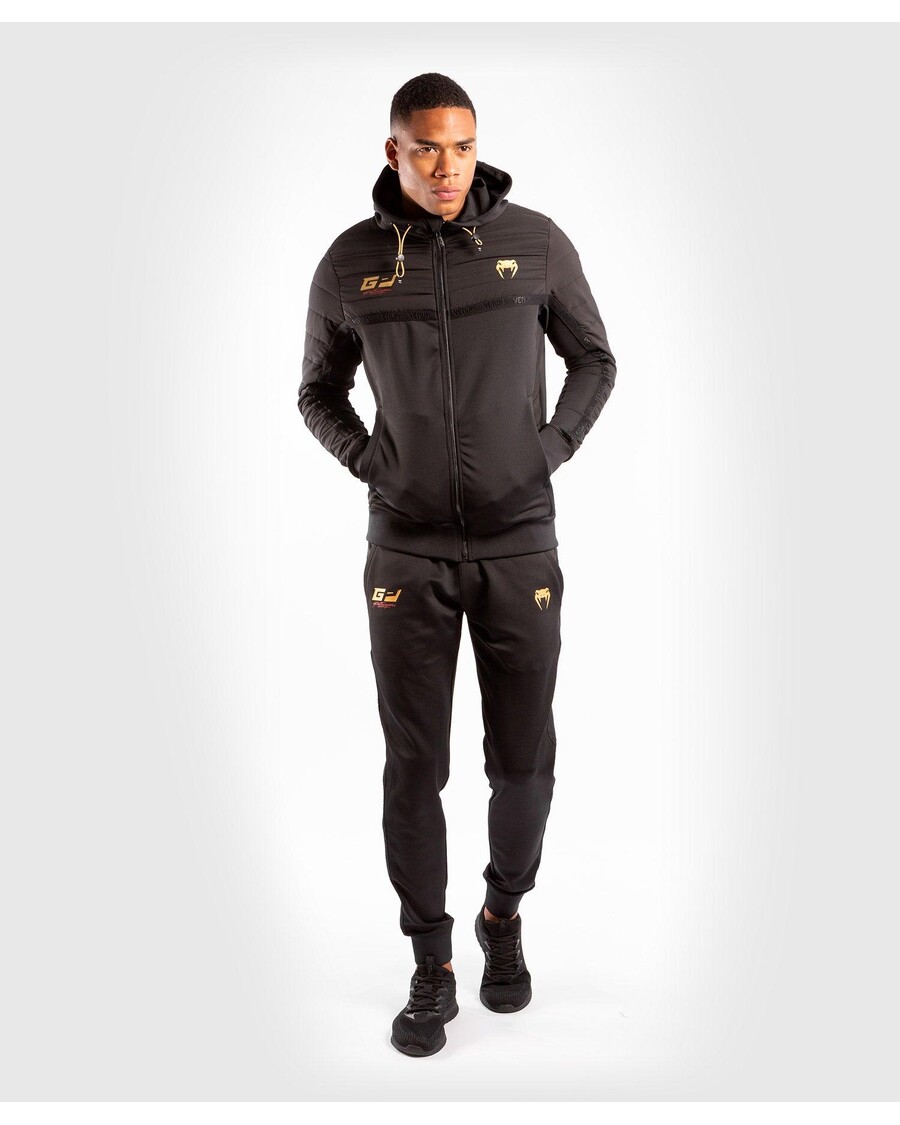 Mikina S Kapucí Venum Petrosyan 2.0 - černá/zlatá