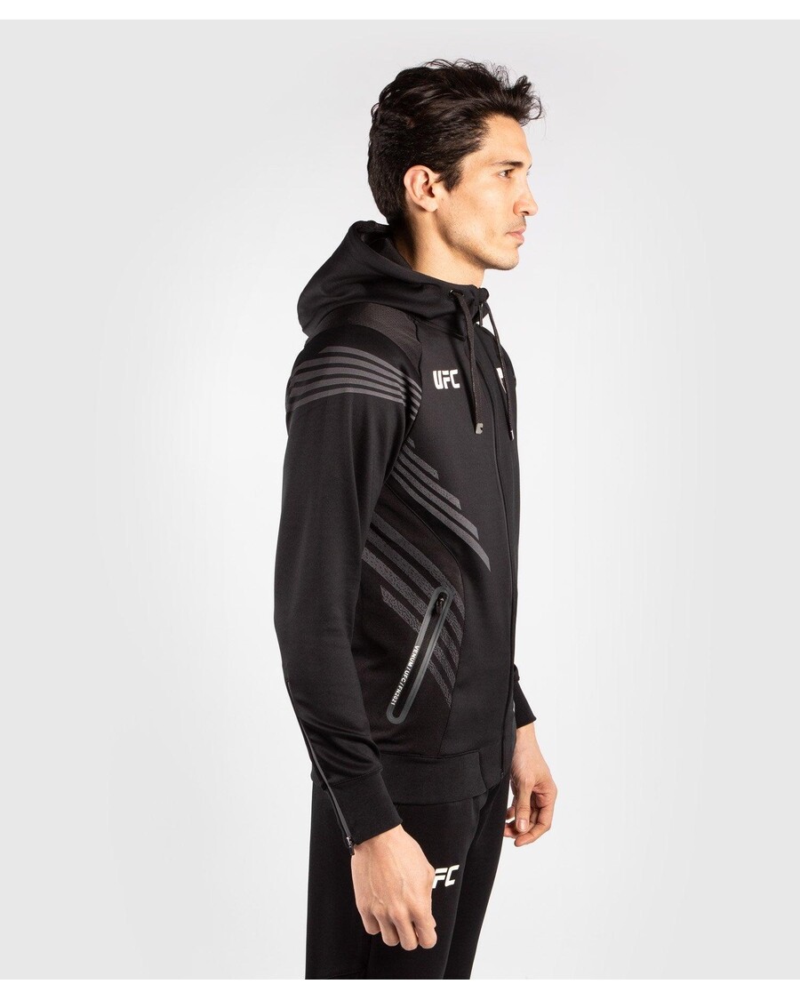 UFC Venum Fighters Authentic Fight Night Men's Walkout Hoodie - Black