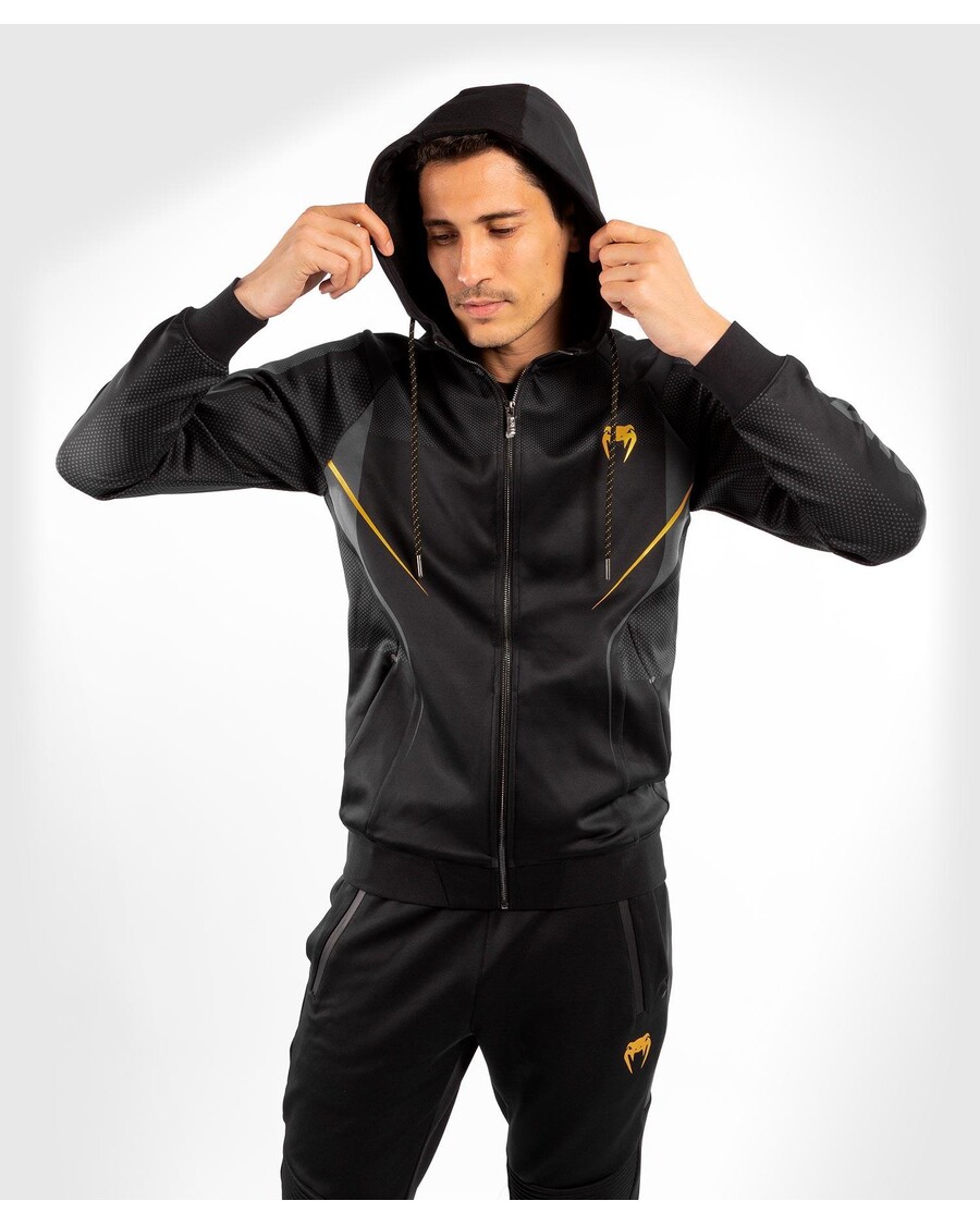 Venum アスレチックス パーカー - ブラック/ゴールド