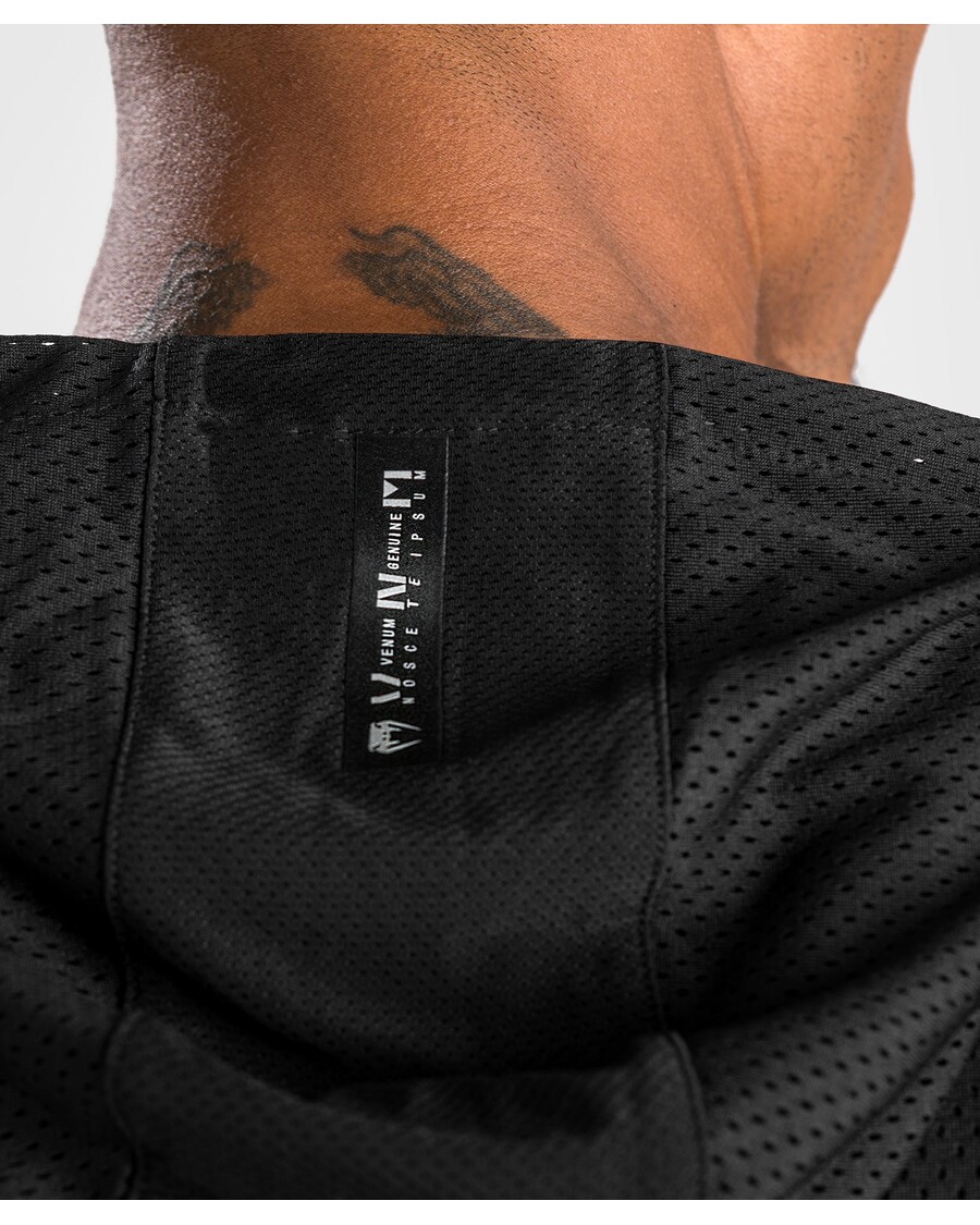 Venum Electron 3.0 Dry Tech Bunda - Krátký Rukáv - černá