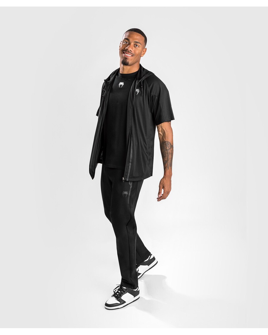 Venum Electron 3.0 Dry Tech Bunda - Krátký Rukáv - černá