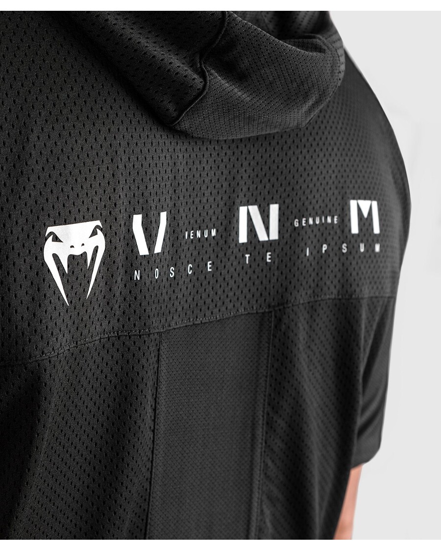 Venum Electron 3.0 Dry Tech Bunda - Krátký Rukáv - černá