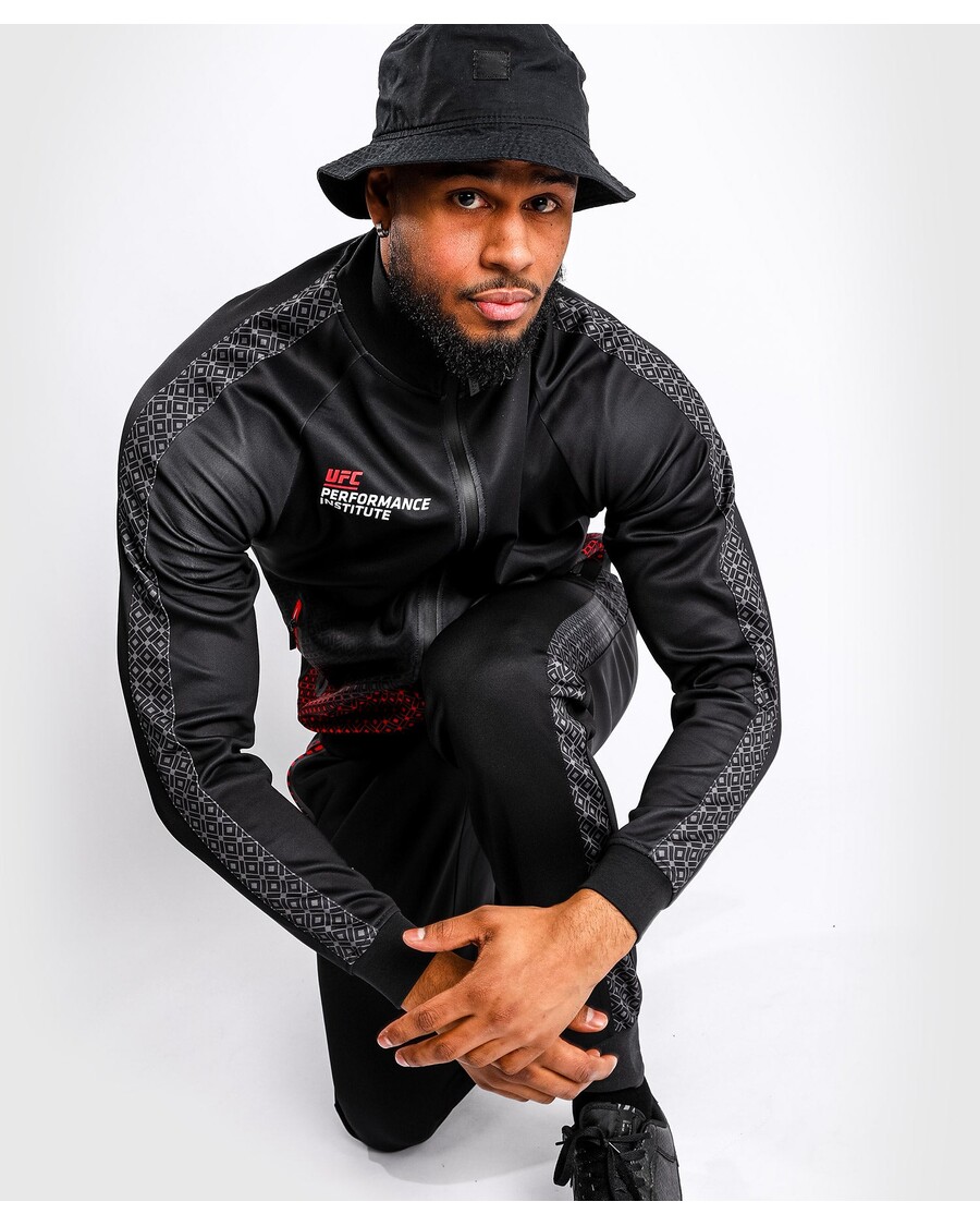 UFC Venum Performance Institute Track Jacket - Black/Red