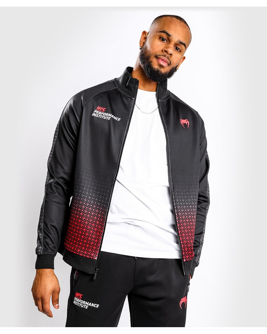 UFC Venum Performance Institute Track Jacket - Black/Red