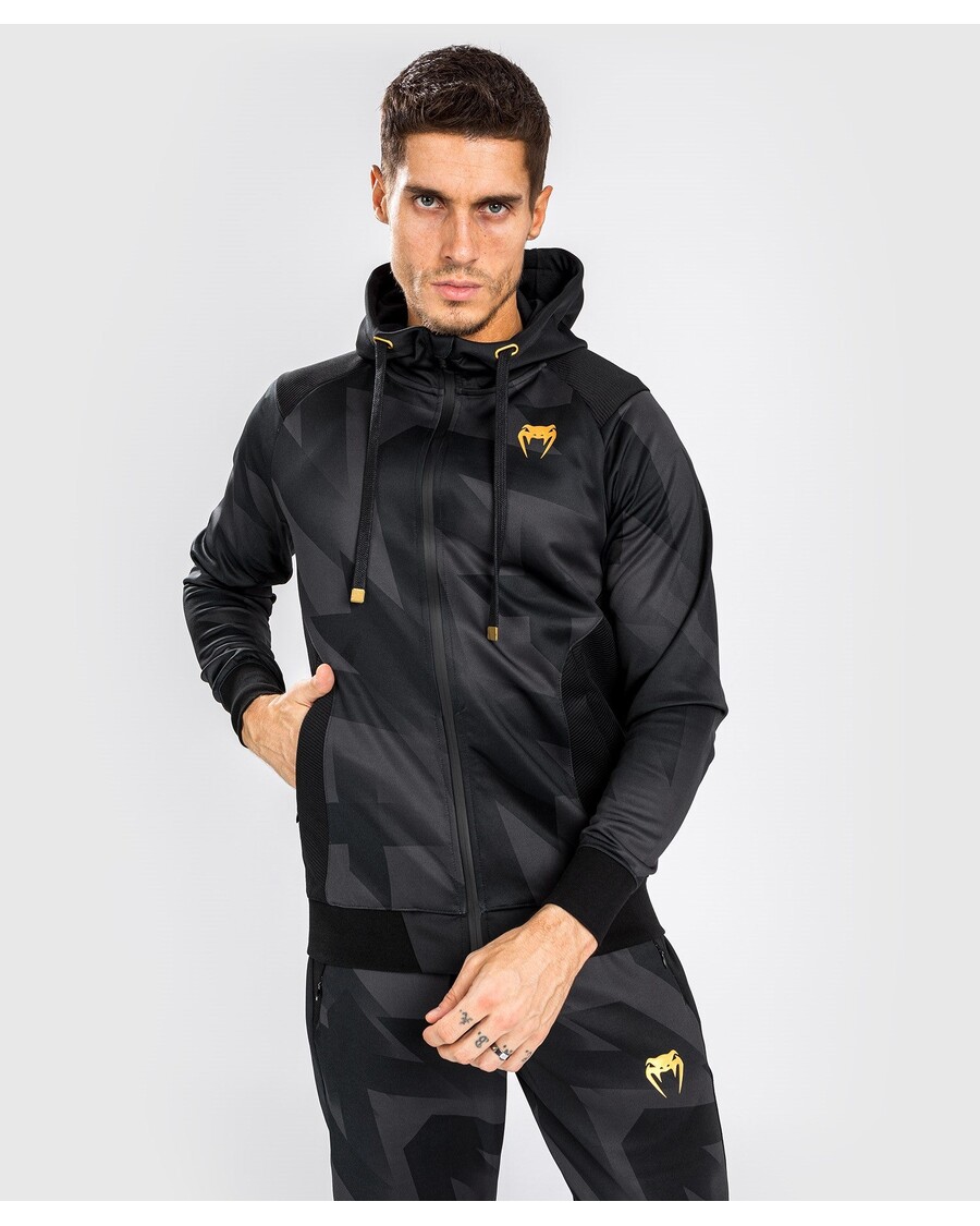 Felpa Con Cappuccio Venum Razor - Nera/oro