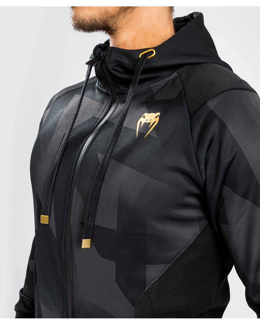 Felpa Con Cappuccio Venum Razor - Nera/oro