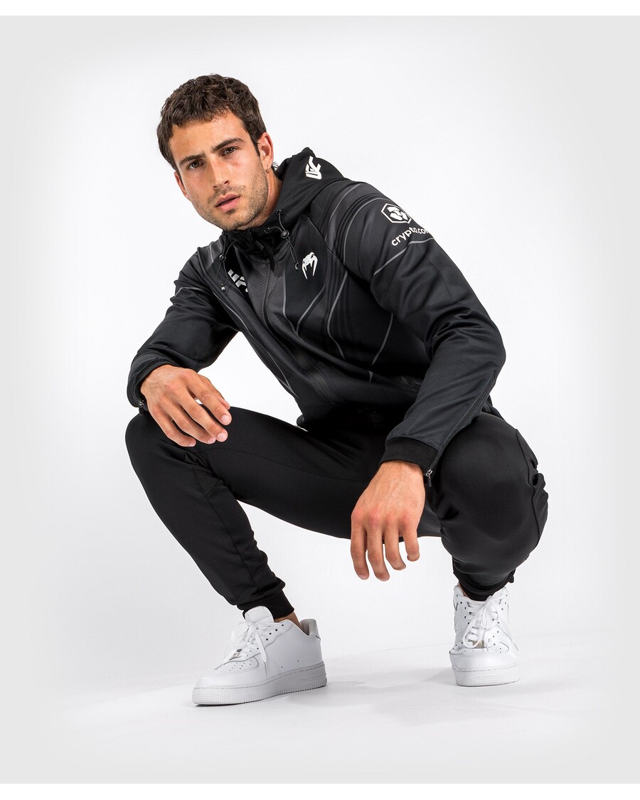 UFC Venum Authentic Fight Night 2.0 Kit by Venum Men's Walkout Hoodie - Black