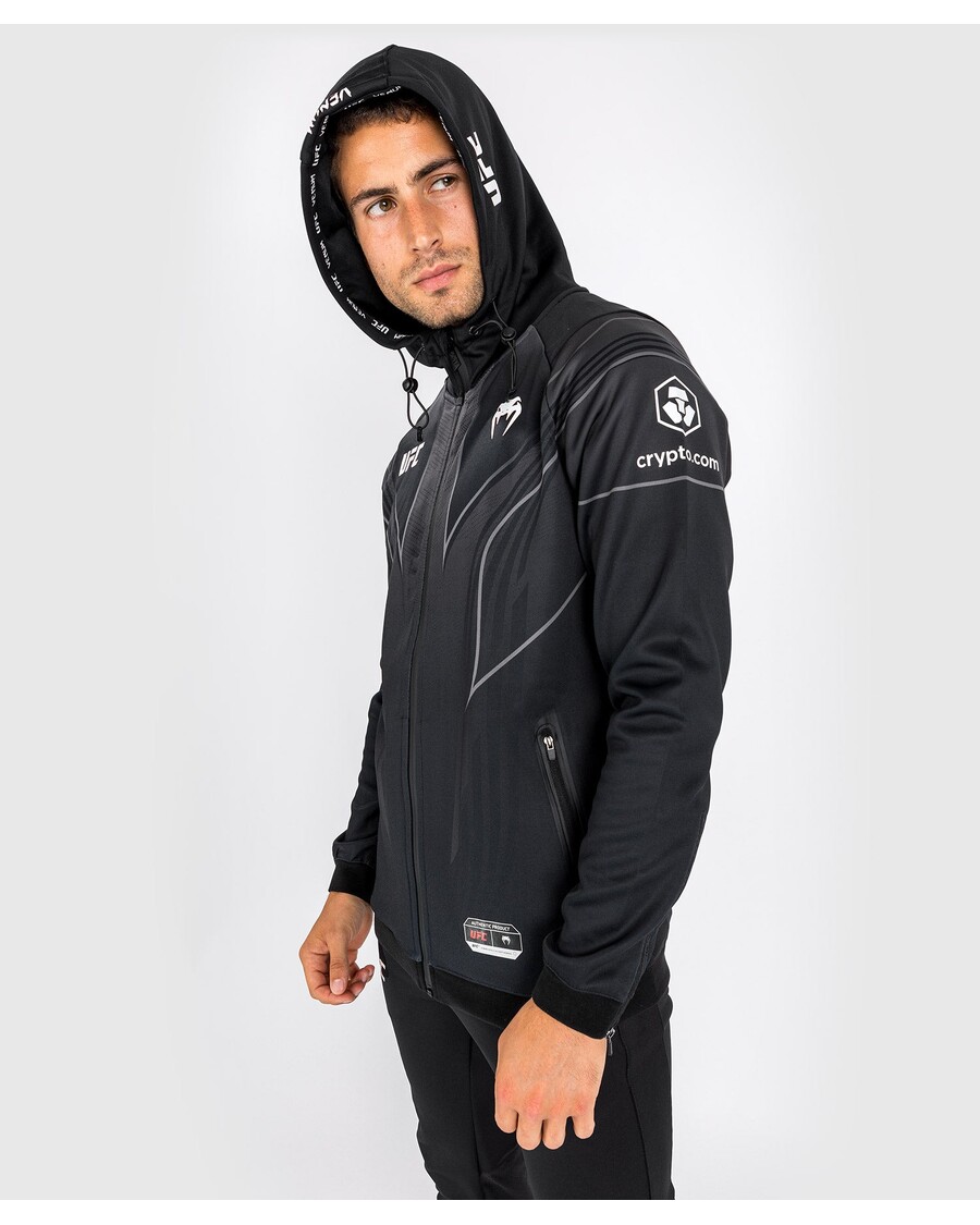 UFC Venum Authentic Fight Night 2.0 Kit by Venum Men's Walkout Hoodie - Black