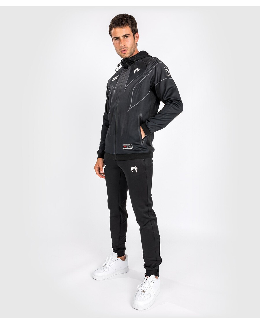 UFC Venum Authentic Fight Night 2.0 Kit by Venum Men's Walkout Hoodie - Black