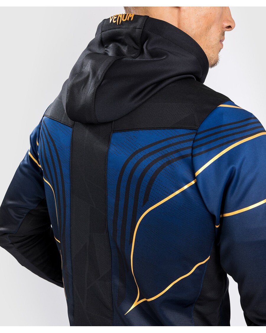 UFC オーセンティック ファイト ナイト 2.0 キット By Venum メンズ ウォークアウト パーカー - ミッドナイト エディション - チャンピオン