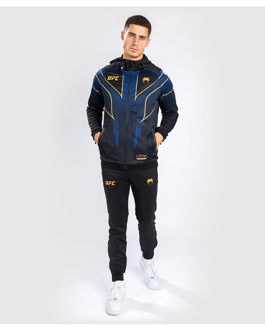 UFC オーセンティック ファイト ナイト 2.0 キット By Venum メンズ ウォークアウト パーカー - ミッドナイト エディション - チャンピオン