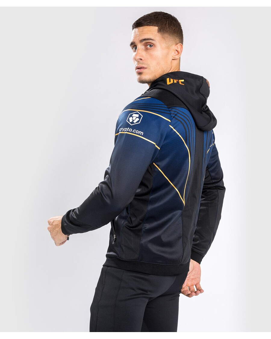 UFC オーセンティック ファイト ナイト 2.0 キット By Venum メンズ ウォークアウト パーカー - ミッドナイト エディション - チャンピオン