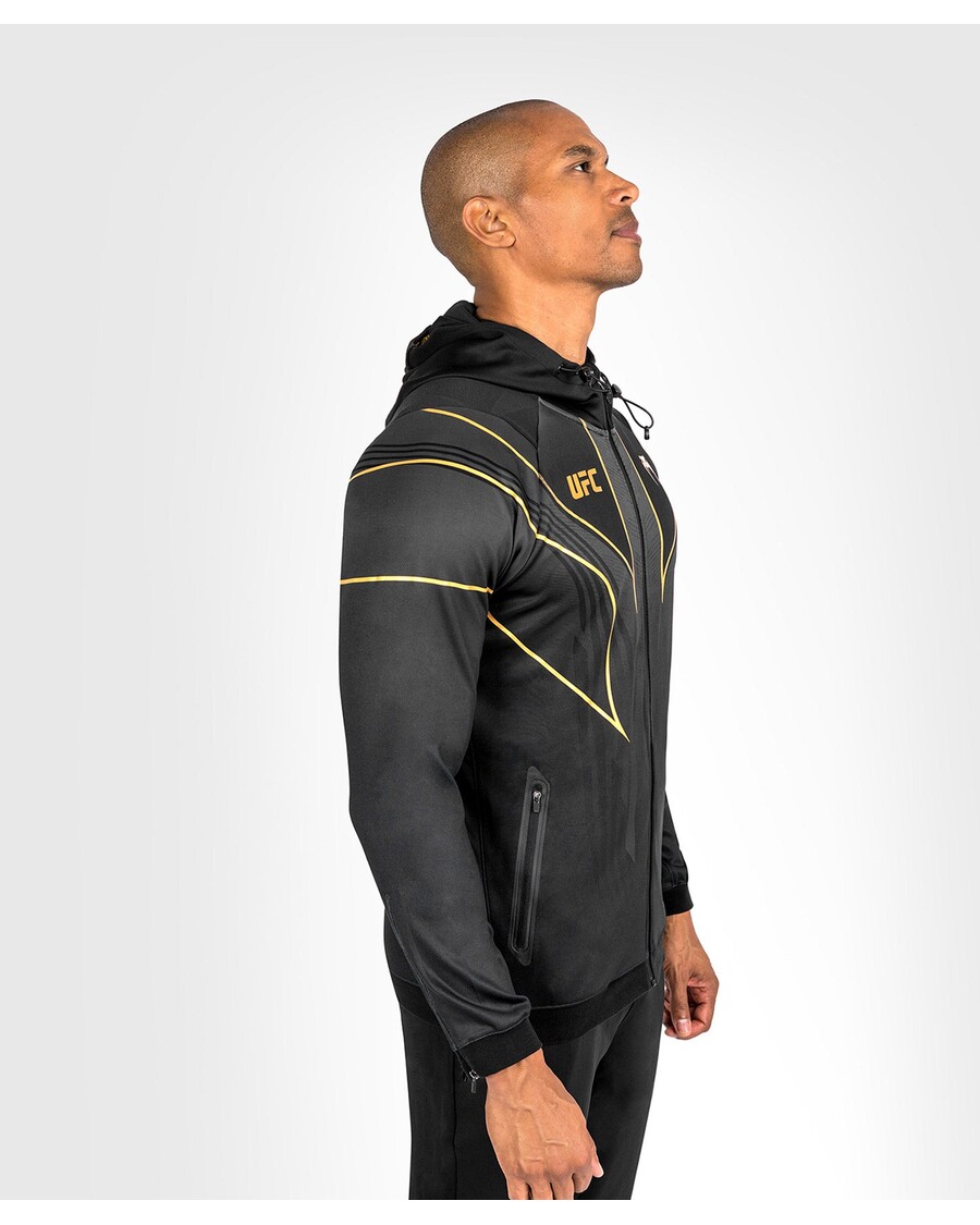 Персонализированная аутентичная мужская толстовка с капюшоном UFC Venum Fight Night 2.0 - Чемпион