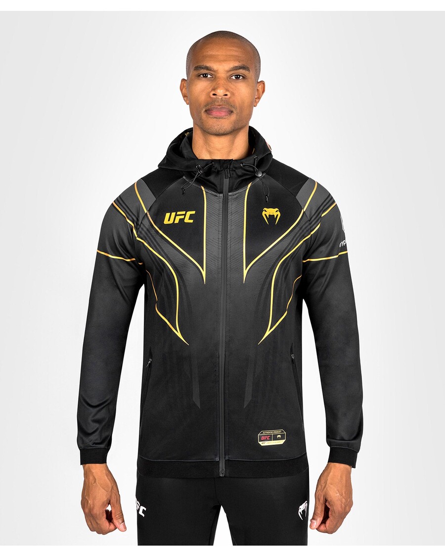 Персонализированная аутентичная мужская толстовка с капюшоном UFC Venum Fight Night 2.0 - Чемпион