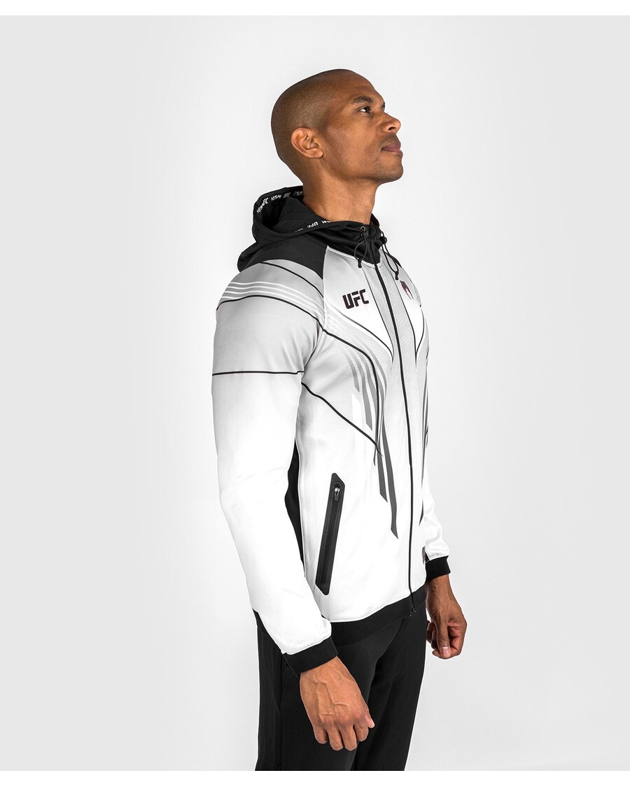 Ufc Venum Isikupärastatud Autentne Võitlusõhtu 2.0 Meeste Kapuuts - Valge