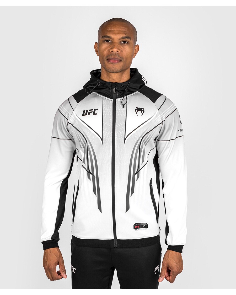 Ufc Venum Isikupärastatud Autentne Võitlusõhtu 2.0 Meeste Kapuuts - Valge