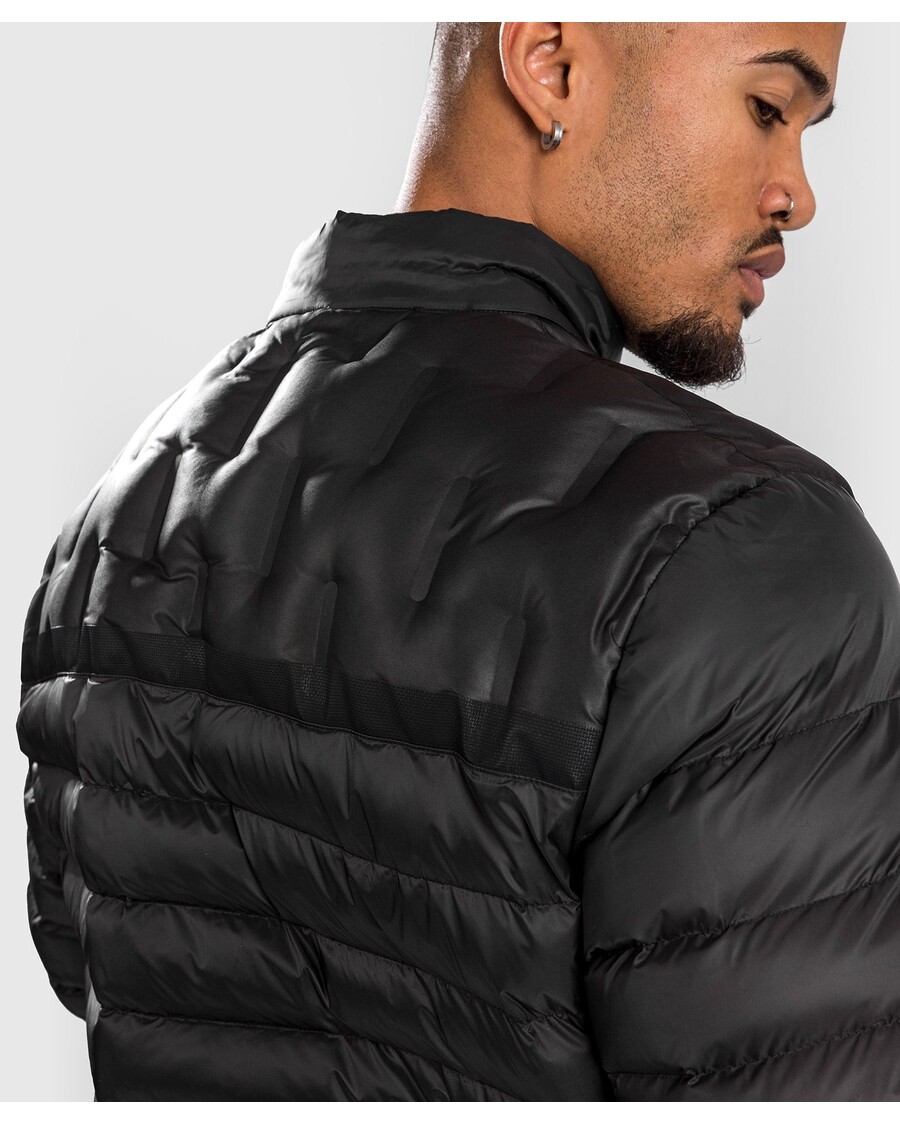 Světlá Péřová Bunda Venum Elite - černá