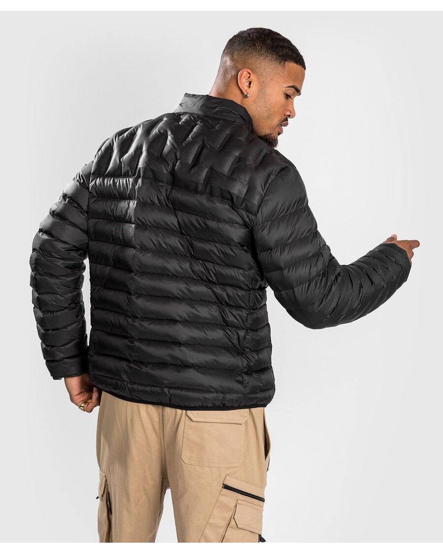 Světlá Péřová Bunda Venum Elite - černá