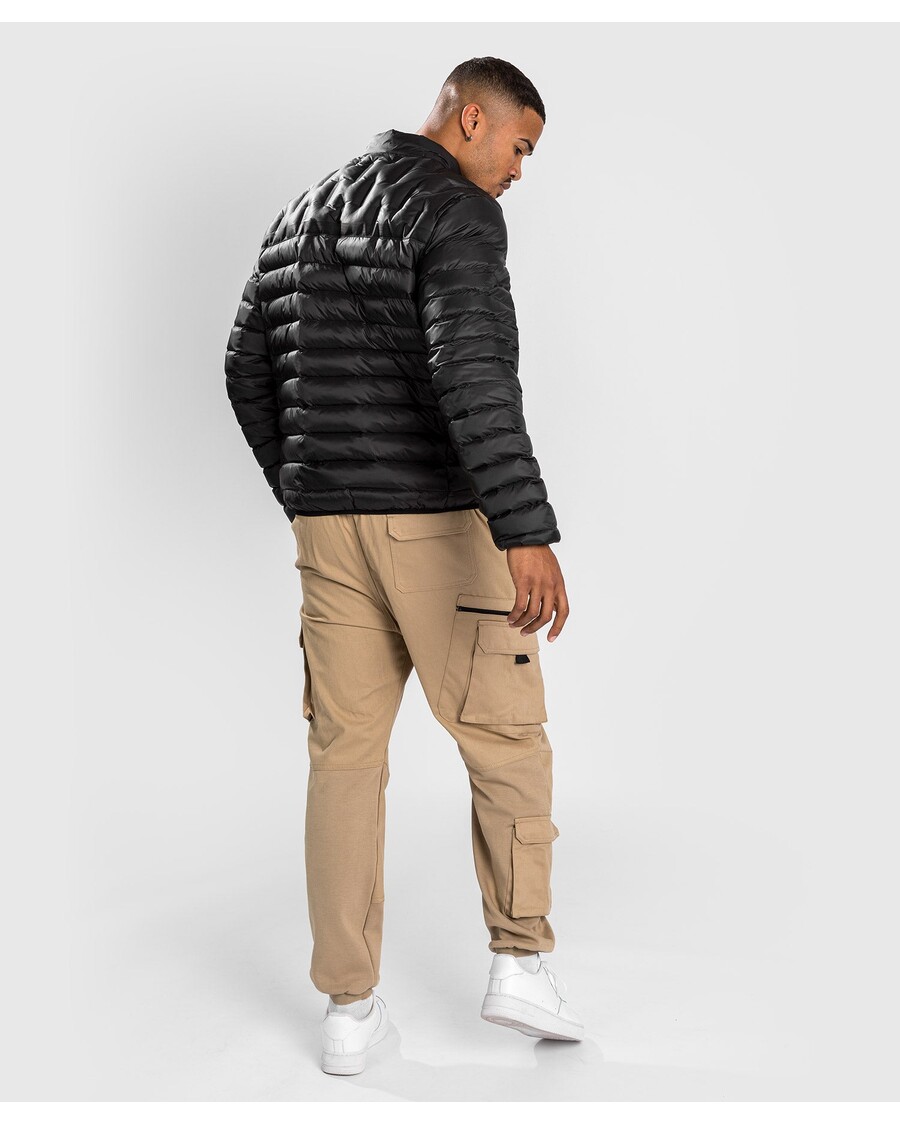 Světlá Péřová Bunda Venum Elite - černá