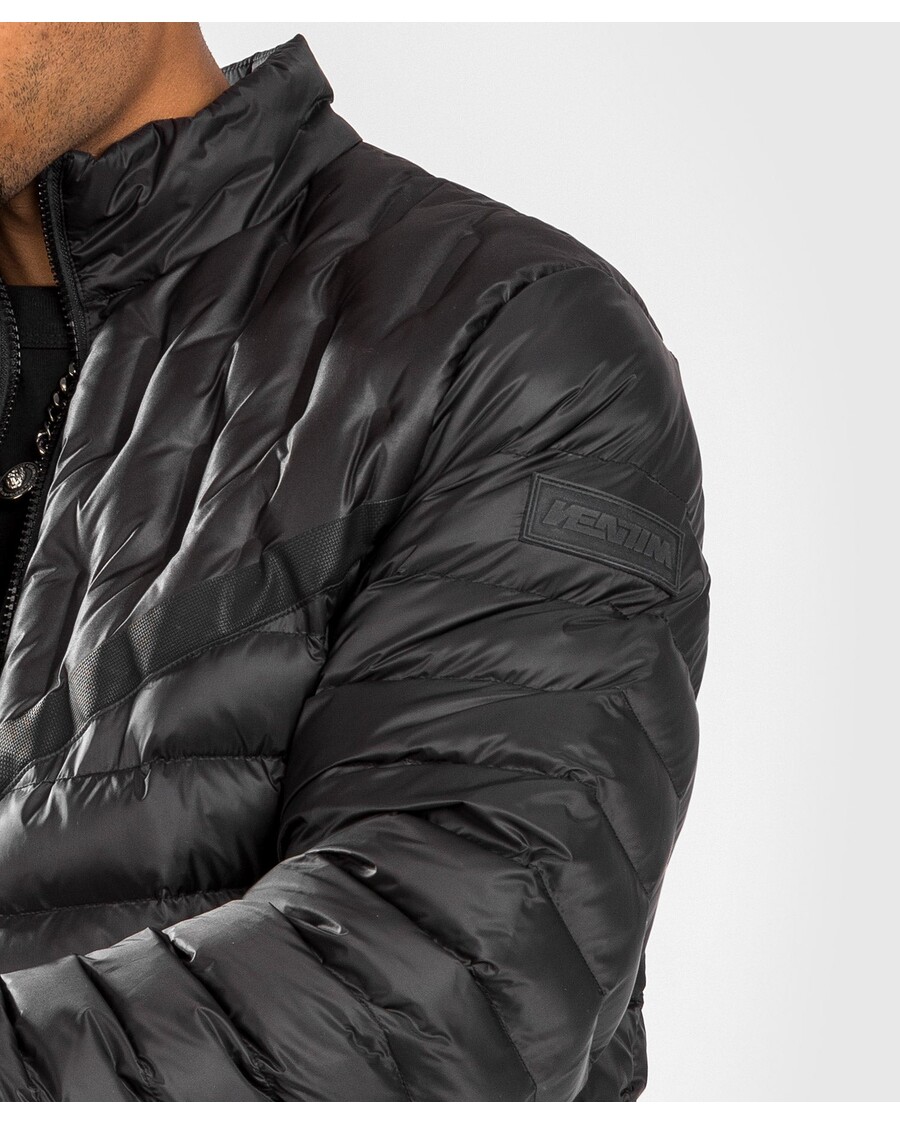 Světlá Péřová Bunda Venum Elite - černá