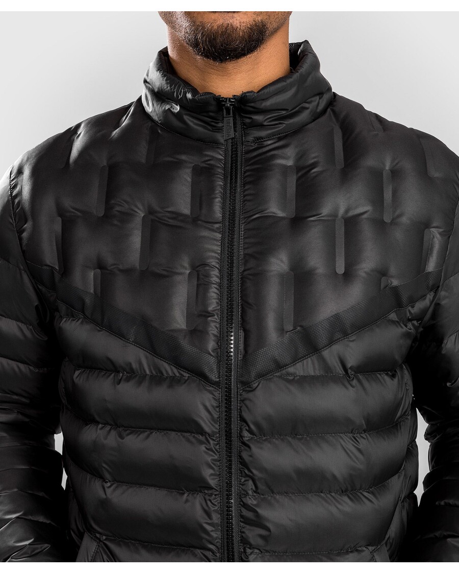 Světlá Péřová Bunda Venum Elite - černá