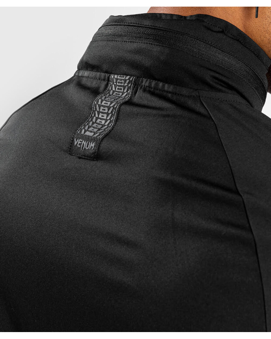 ژاکت نیمه زیپ سبک ونوم کارگو - مشکی