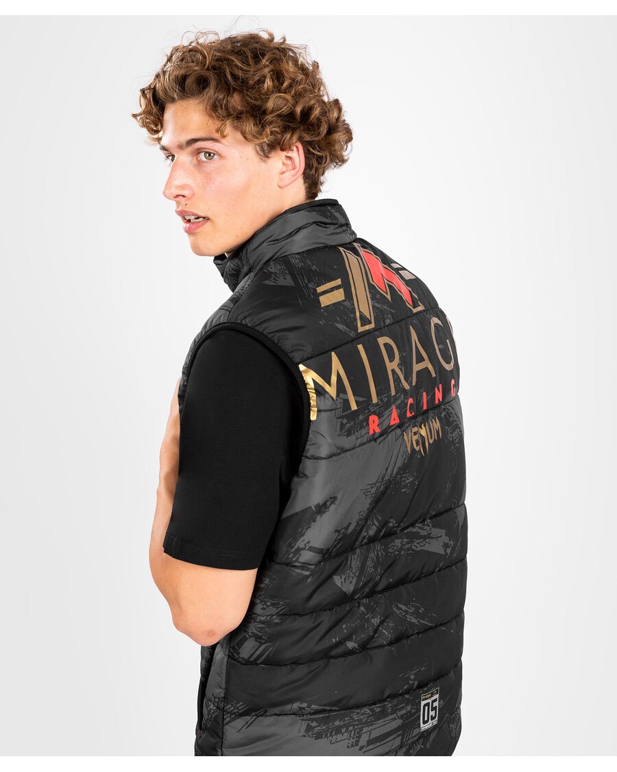 Venum X Mirage ノースリーブ ダウン ジャケット - ブラック/ゴールド