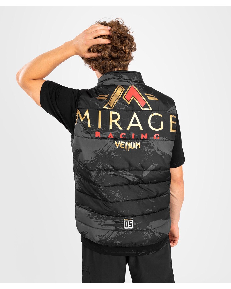 Venum X Mirage ノースリーブ ダウン ジャケット - ブラック/ゴールド