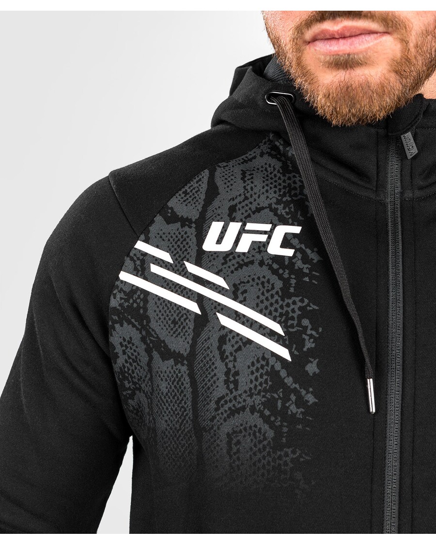 UFC Adrenaline by Venum Replica  Men’s Zip Hoodie - Black