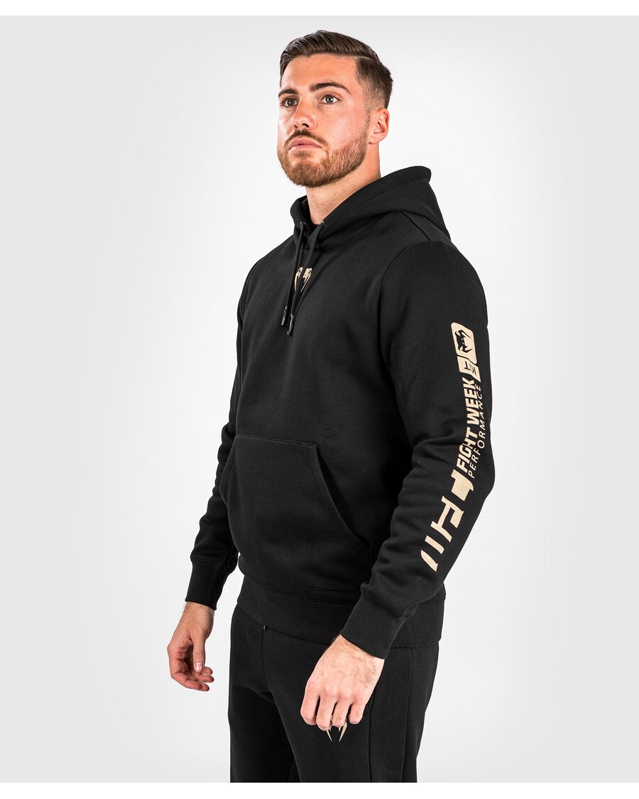 UFC アドレナリン バイ ヴェナム ファイト ウィーク メンズ プルオーバー パーカー - ブラック