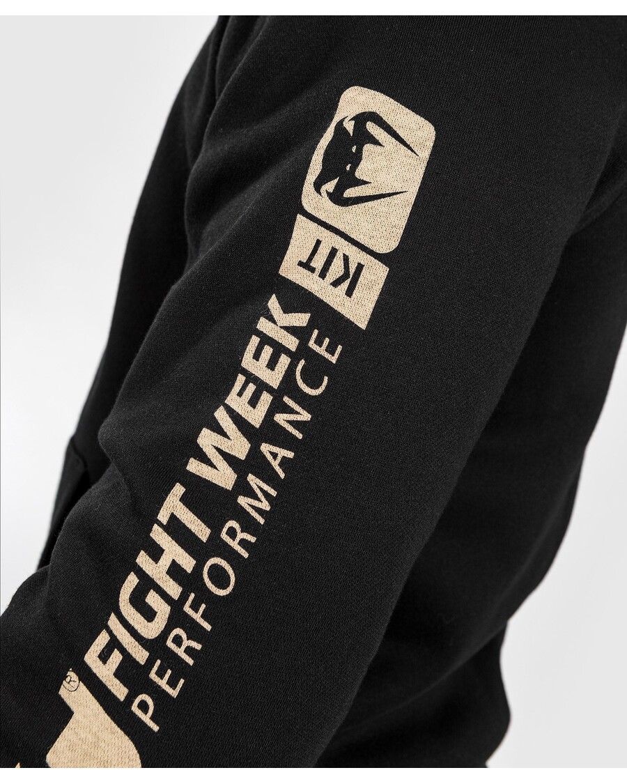 UFC アドレナリン バイ ヴェナム ファイト ウィーク メンズ プルオーバー パーカー - ブラック