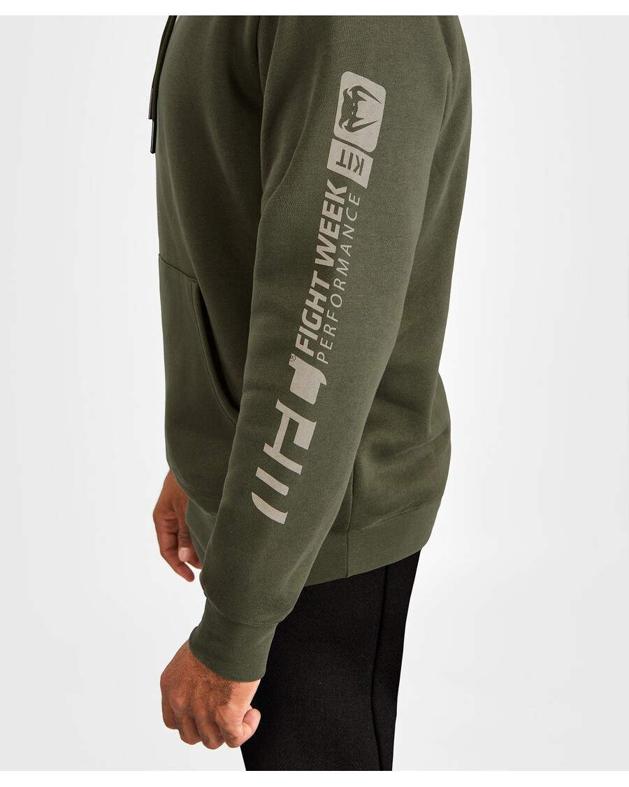 UFC Adrenaline by Venum Fight Week Men’s Pullover Hoodie - Khaki
