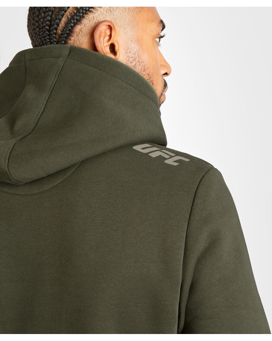 UFC Adrenaline by Venum Fight Week Men’s Pullover Hoodie - Khaki