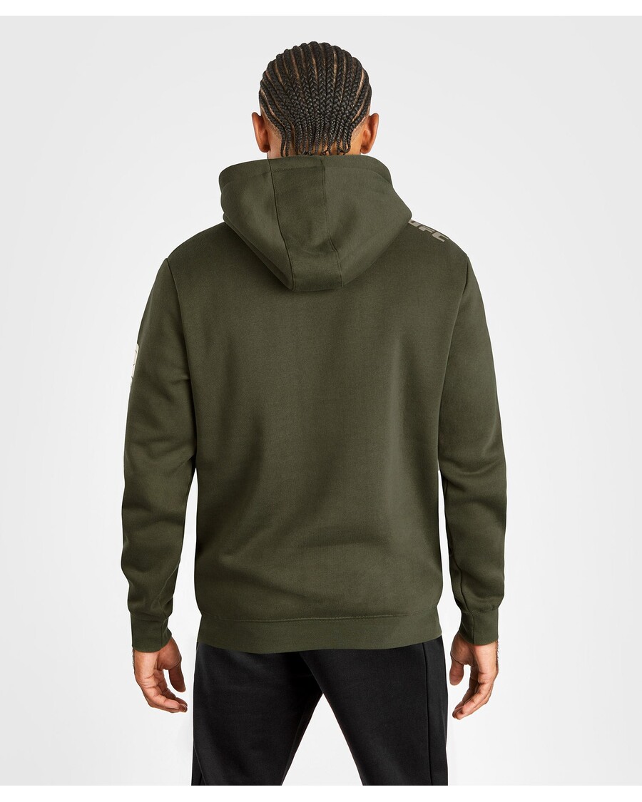 UFC Adrenaline by Venum Fight Week Men’s Pullover Hoodie - Khaki