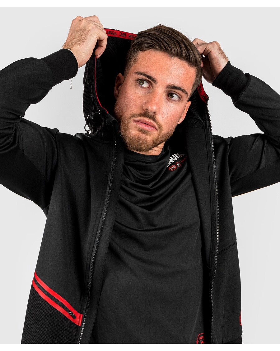 UFC Adrenaline by Venum Fight Week Men’s Zip Hoodie - Black