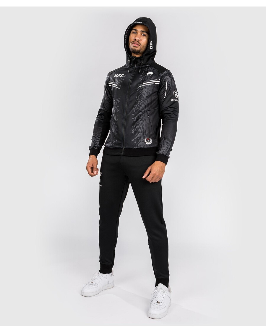 Ufc Adrenaline By Venum Authentic Fight Night Moški Pulover S Kapuco - črn