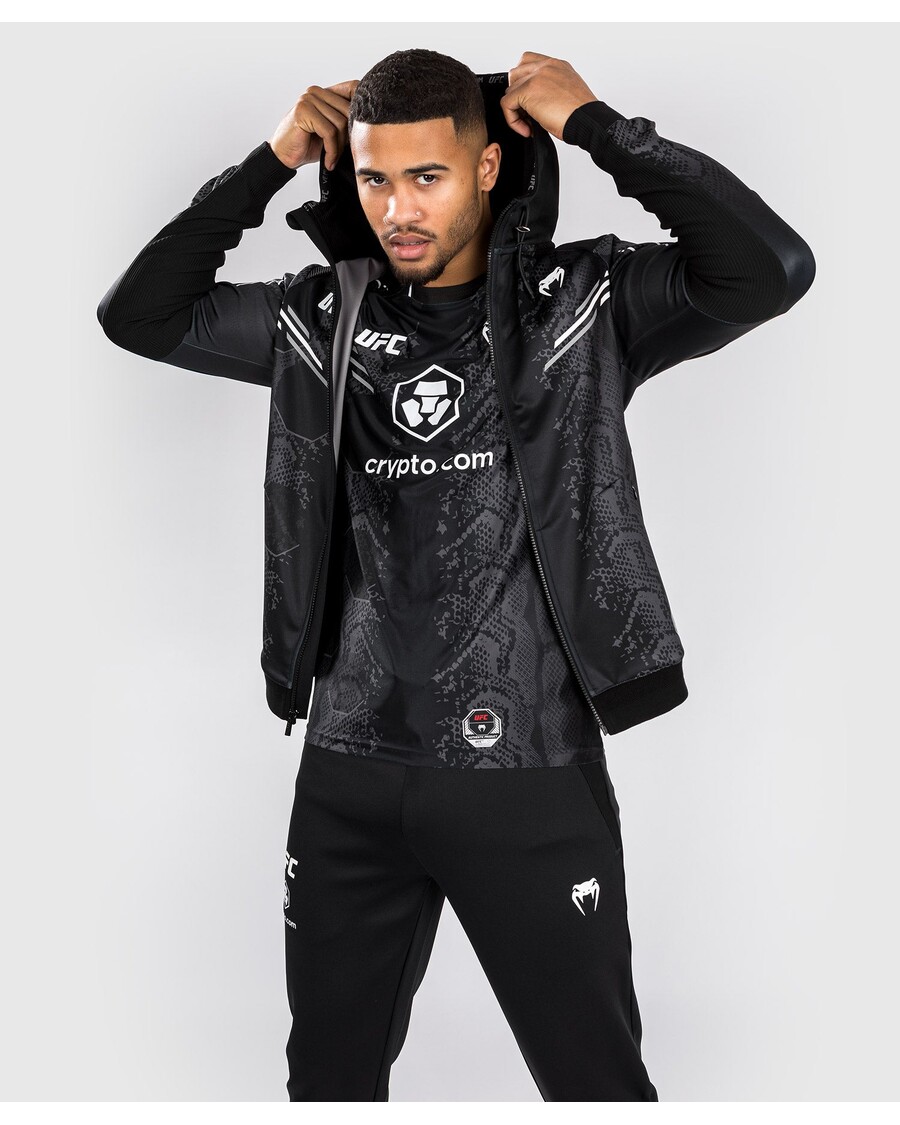 Ufc Adrenaline By Venum Authentic Fight Night Moški Pulover S Kapuco - črn