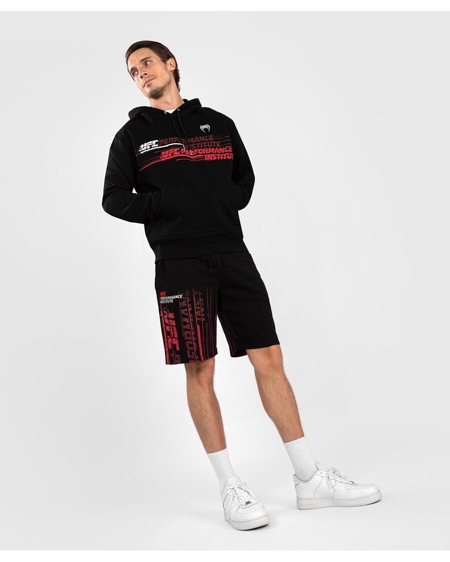Hoodie Pria Ufc Venum Performance Institute 2.0 - Hitam/merah